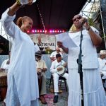 Sunrise concert on International Jazz Day, April 30, 2012 at Congo Square, New Orleans.