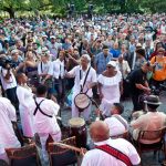 Sunrise concert on International Jazz Day, April 30, 2012 at Congo Square, New Orleans.