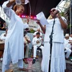 Sunrise concert on International Jazz Day, April 30, 2012 at Congo Square, New Orleans.
