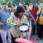 Sunrise concert on International Jazz Day, April 30, 2012 at Congo Square, New Orleans.