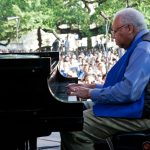 Ellis Marsalis - Sunrise concert on International Jazz Day, April 30, 2012 at Congo Square, New Orleans.