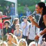 Stephanie Jordan - Sunrise concert on International Jazz Day, April 30, 2012 at Congo Square, New Orleans.