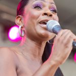 Stephanie Jordan - Sunrise concert on International Jazz Day, April 30, 2012 at Congo Square, New Orleans.