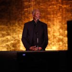 Morgan Freeman - IJD Sunset Concert at the UN General Assembly in NYC.
