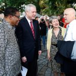 Herbie Hancock, Tom Carter, Irina Bokova, Mayor Landrieu