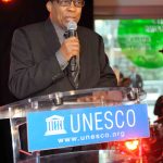 Herbie Hancock, at UNESCO Headquarters on April 27, 2012